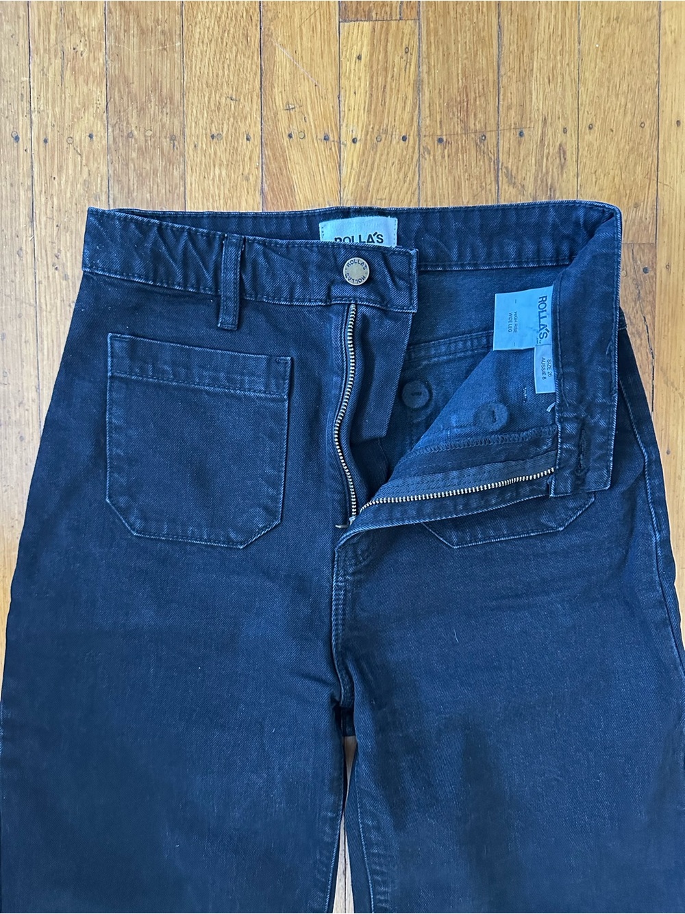 ROLLA'S Sailor High Rise Wide Leg Like New